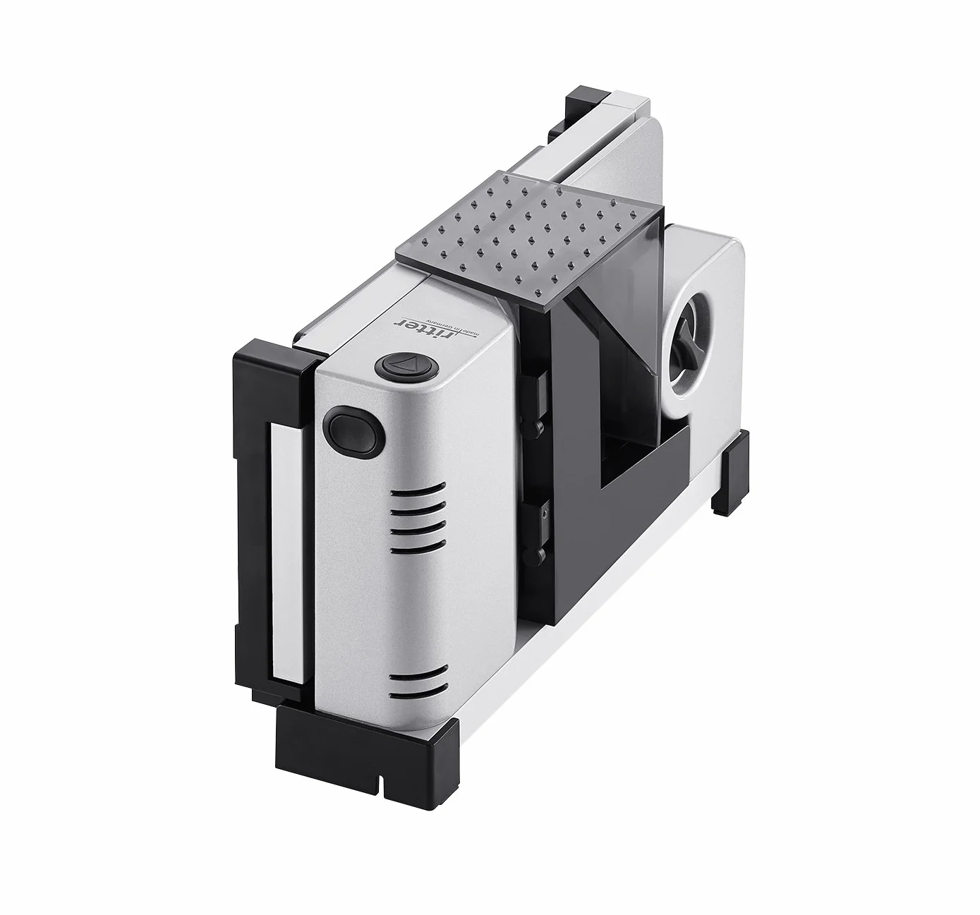 Ritter Allesschneider icaro 7, elektrischer Allesschneider mit ECO-Motor, made in Germany, Silbermetallic