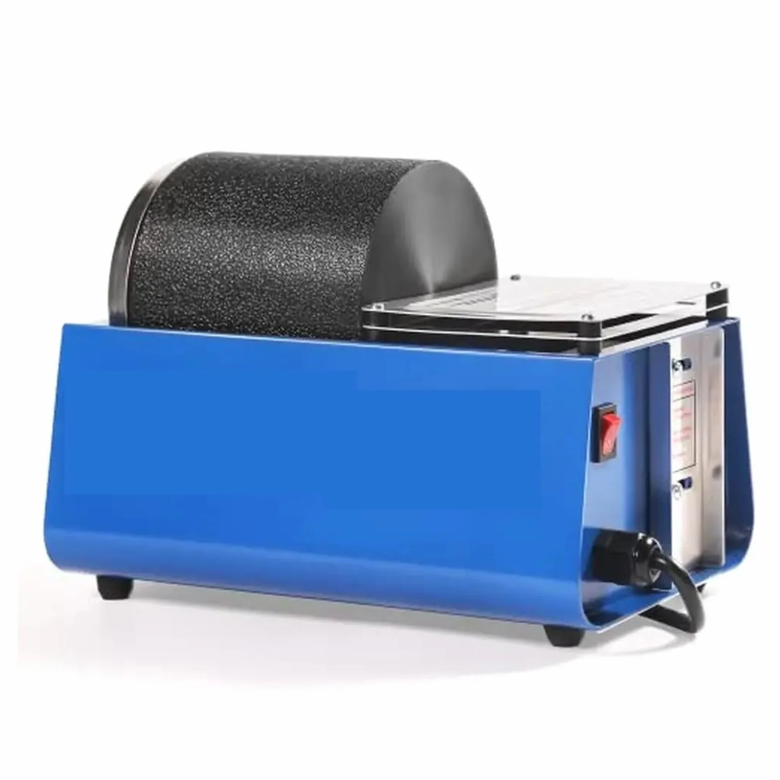 Rock Tumbler Kit 1,4 kg, Barrel Easy Rock Polishing All Ages Leak Proof Rubber Barrel Quiet Operation DIY Stone Making Kit with Jewelry Polishing Finishing Machine