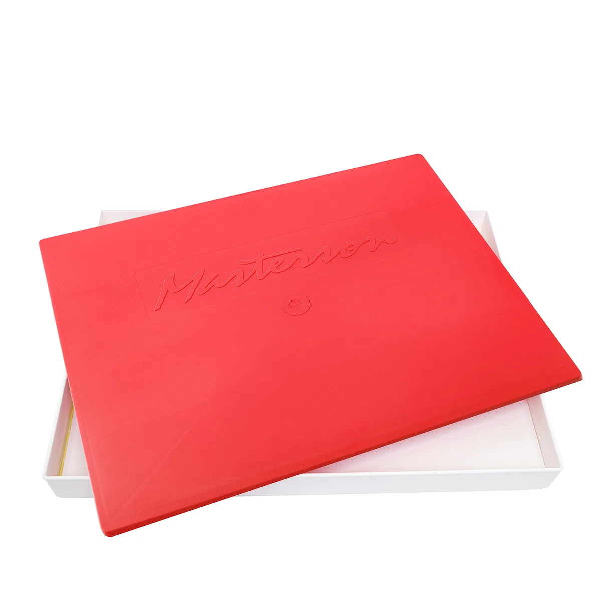 Masterson Künstlerpalette, Luftdichte, Hält Farbe Tagelang Frisch, 30,5 x 40,6 cm, Kunststoff, Weiß/Rot, Praktisch: Luftdicht, Made in USA, Weiß/Opulenter Garten