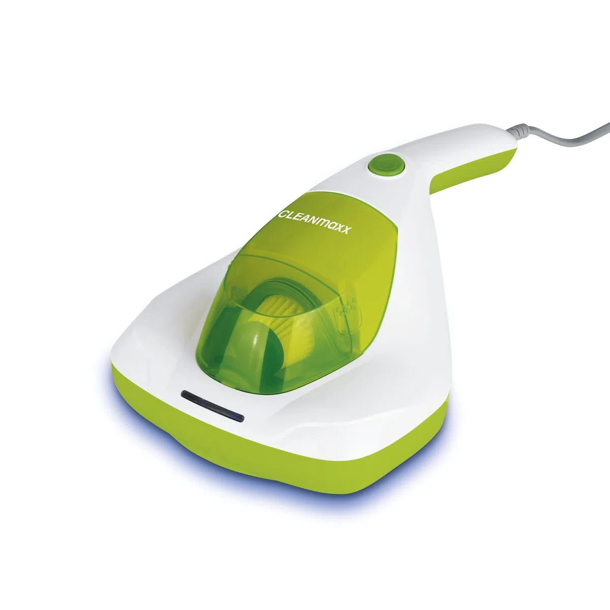 CLEANmaxx Milbensauger für Matratzen mit UV-C-Licht | Matratzenreiniger mit HEPA-Filter, entfernt 99,9% Aller Milben | Matratzensauger mit Ultraschall, Hitze & Vibration