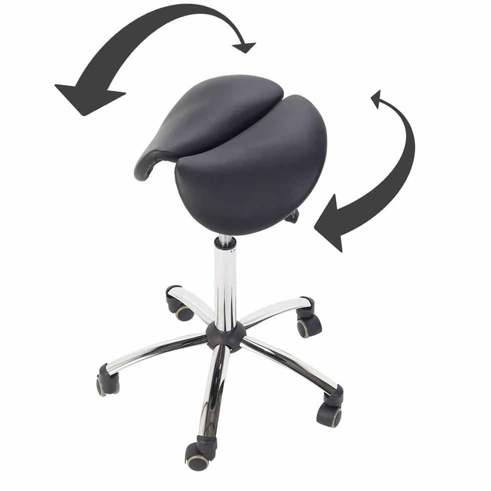 Teqler Sattelhocker schwarz