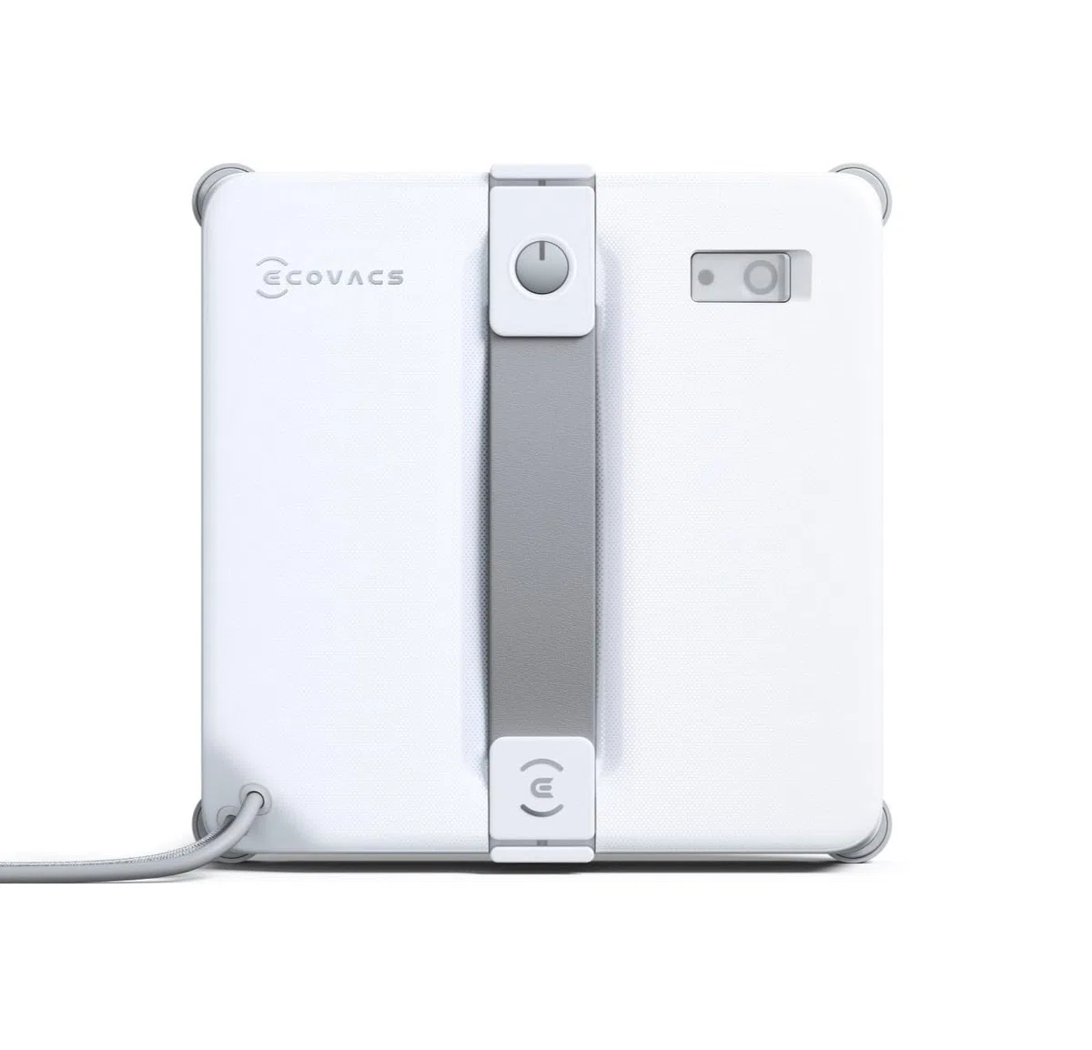 ECOVACS WINBOT Mini 2 Fensterputzroboter mit Eckbürsten & Ultraschallzerstäubung, Ultraschlank & Leicht für Schmale Fenster, Smarte Navigation, 6 App-Modi, 10-Stufiges Sicherheitssystem