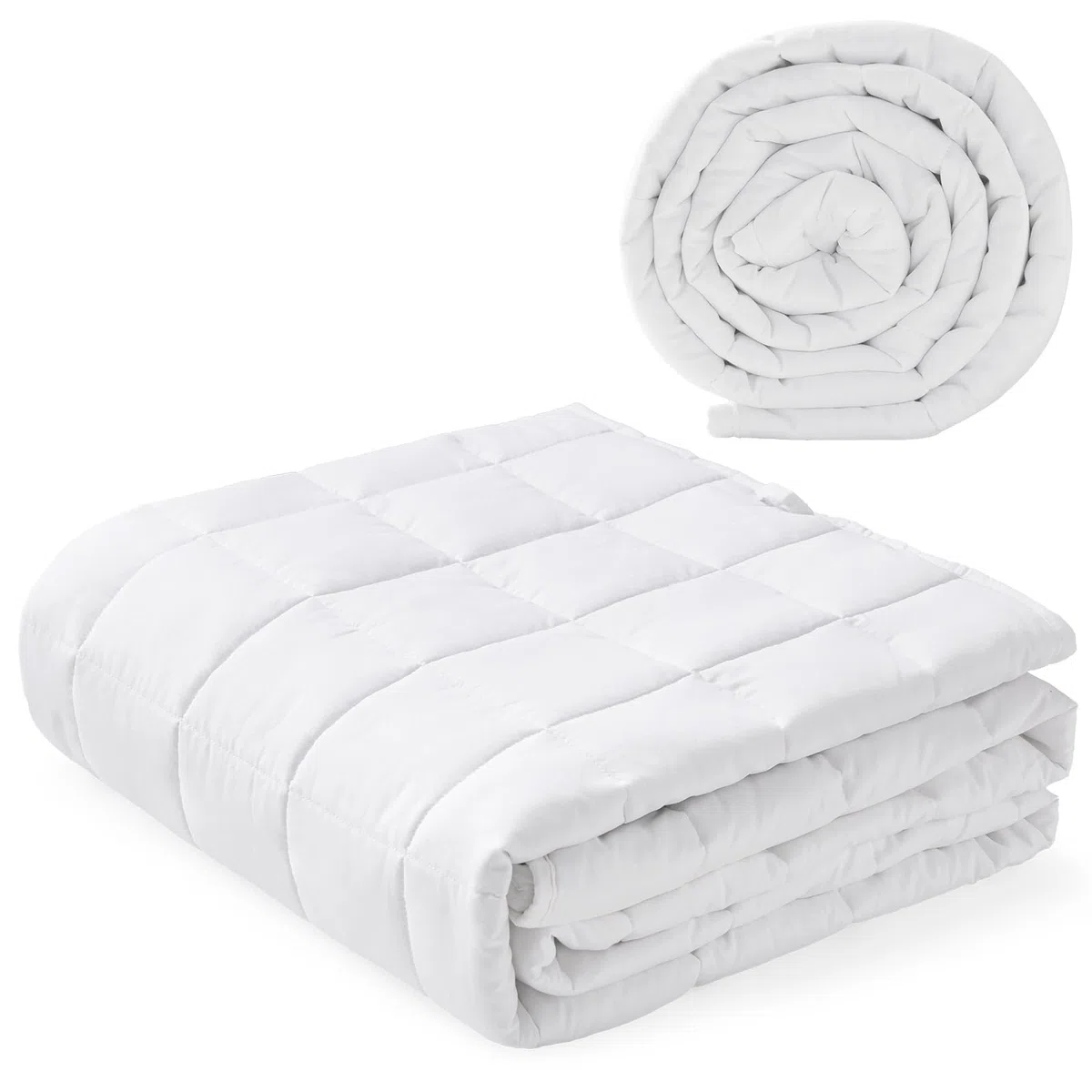 Gewichtsdecke 7kg 135x200cm 100% Baumwolle für Erwachsene tiefen Schlaf Anti Stress Therapiedecke