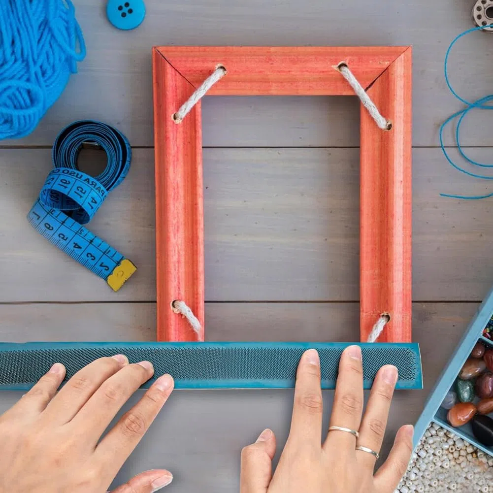 Greiferstreifen zum Einhaken des Tufting-Rahmens 40, Reparatur-Tufting-Nährahmen für Punch-Needle-Teppichstoff