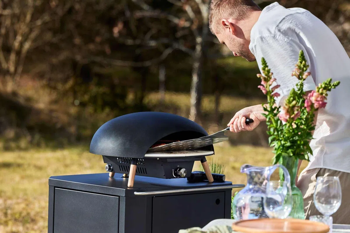 Le Feu Gas-Pizzaofen Turtle 3.1 Gasofen Pizzagrill Terasse Garten Outdoor
