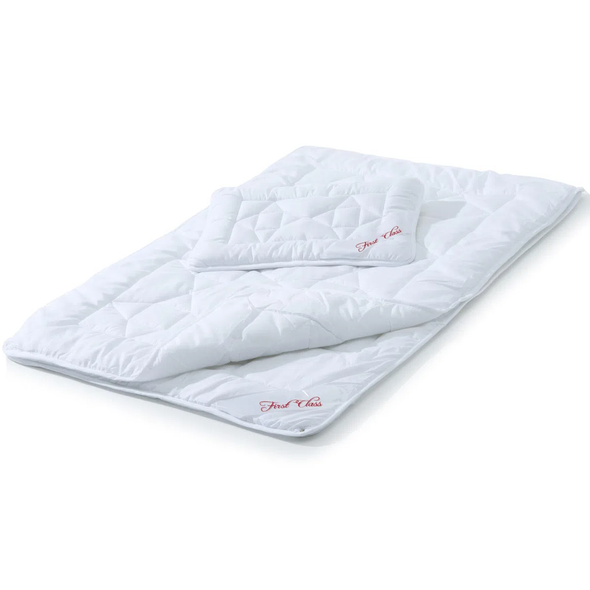 CelinaTex First Class Kinder Bettdecke 100 x 135 cm 4 Jahreszeiten Decke Set mit Kopfkissen 40 x 60 cm Kinder Steppdecke Kinderdecke