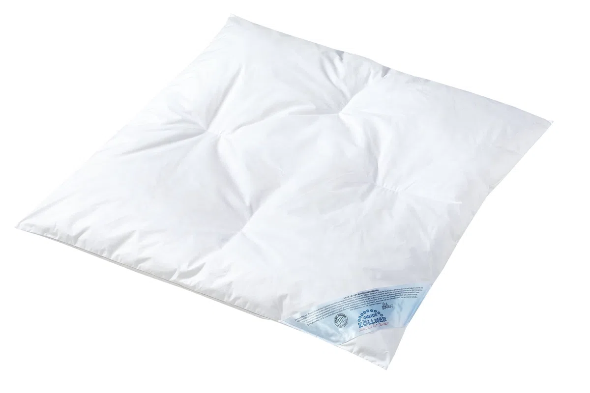 Zöllner 4810120000 - Kindersteppbett Zöllner Feder/Daune, Gr. 80x80 cm, Füllung 400 g