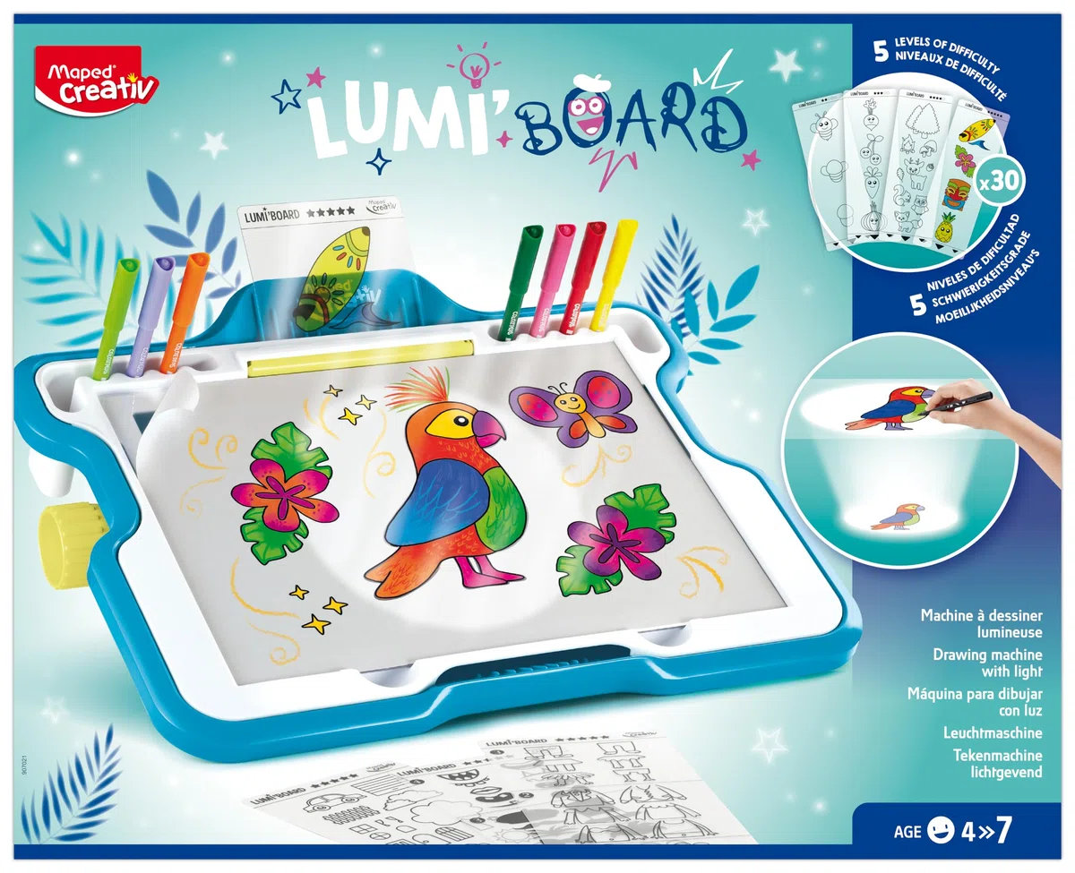 Maped 907021 CREATIV - Lichttisch, Lichtmaschine LUMI'BOARD, 1 Stück (1er Pack)