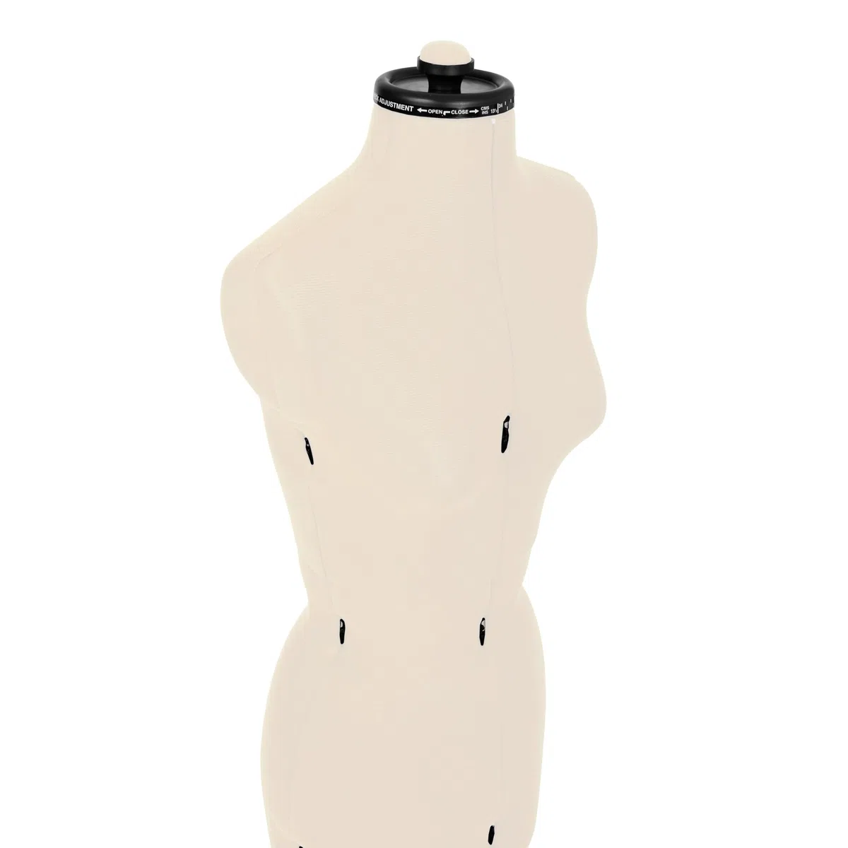 Schneiderpuppe Supa Fit Damen Gr. S (34-42), weiblicher Torso, Büste, verstellbare Drehregler, individuelle Anpassung an Hals, Taille, Brust, Hüfte (beige, S)