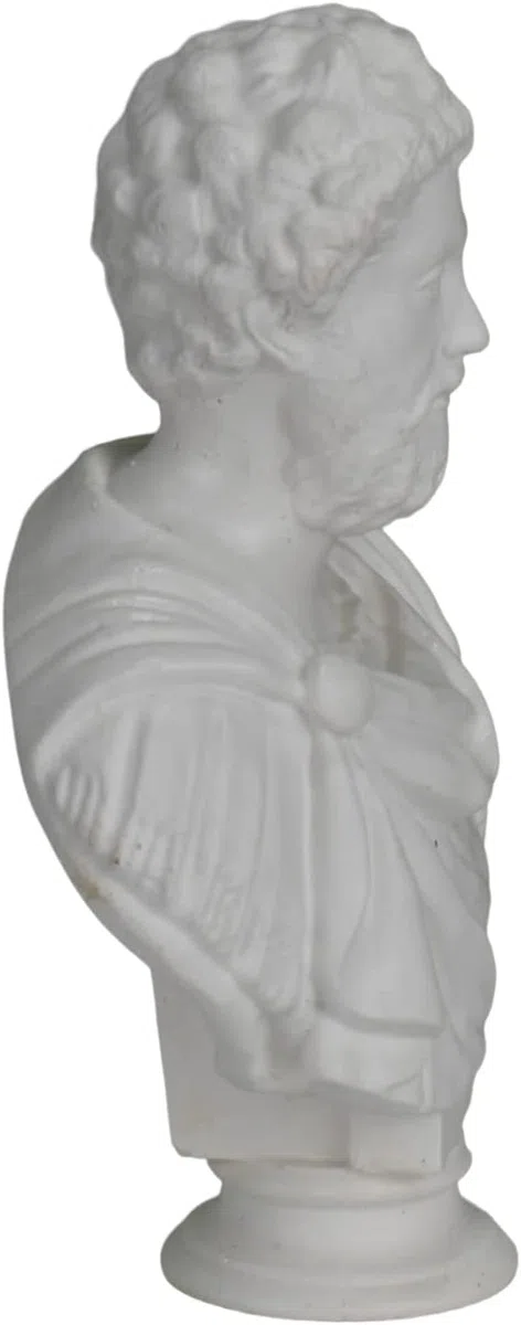 Marcus Aurelius Römischer Kaiser Stoischer Philosoph Büste Kopf Porträt Skulptur
