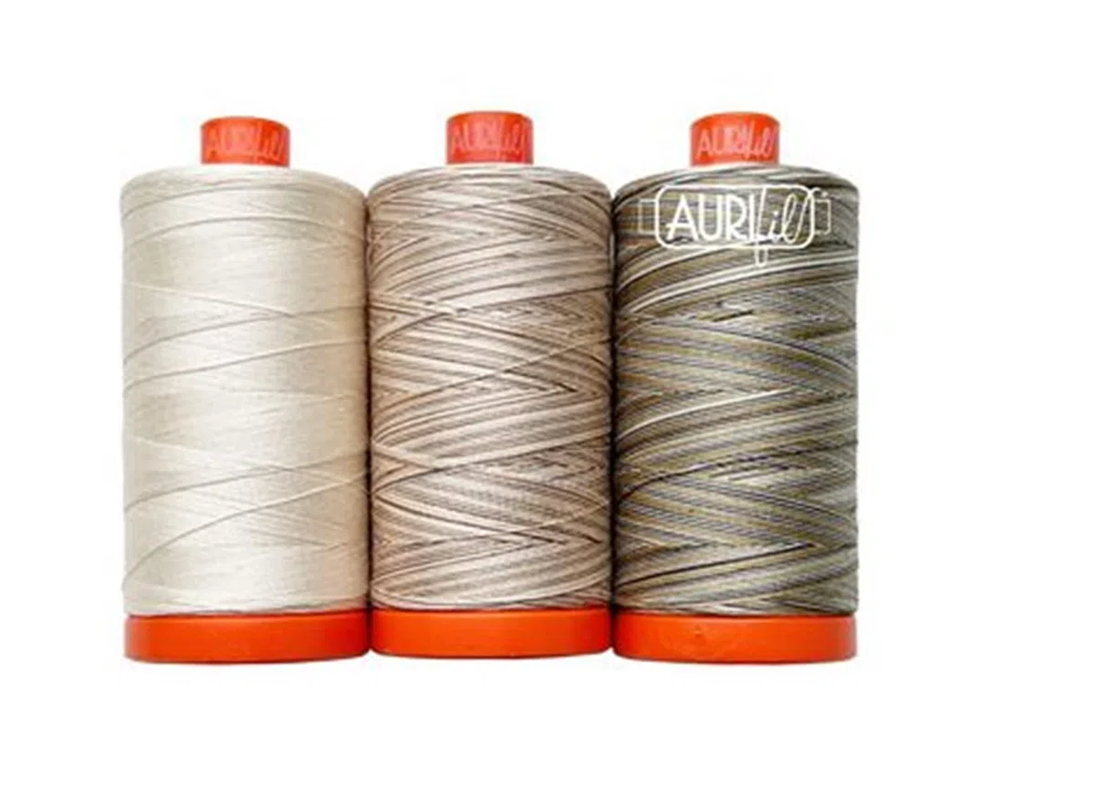 Aurifil 50wt Cotton Color Builder Thread Collection-Rubber Tree -AC50CP3-023