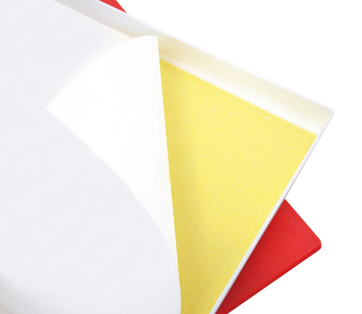Masterson Künstlerpalette, Luftdichte, Hält Farbe Tagelang Frisch, 30,5 x 40,6 cm, Kunststoff, Weiß/Rot, Praktisch: Luftdicht, Made in USA, Weiß/Opulenter Garten