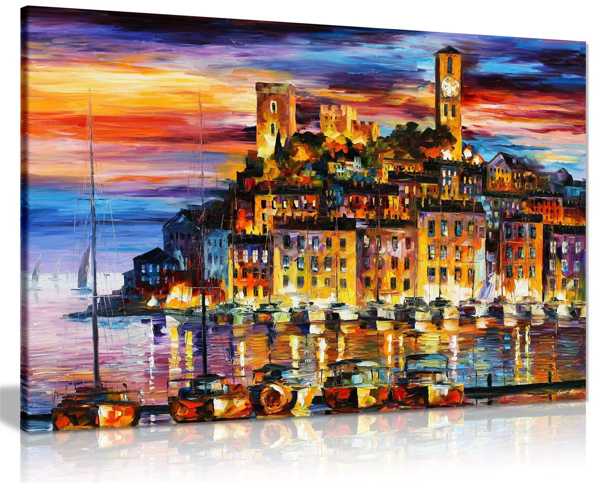 Leonid Afremov Ölgemälde auf Leinwand abstrakt 76x51 cm