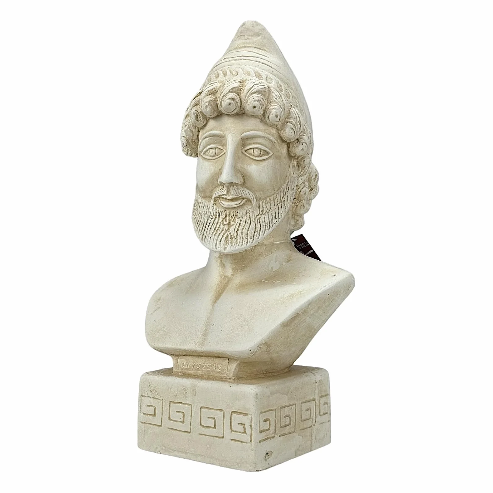 Odysseus Griechischer König von Ithaca Büste Trojan Kriegshelden Steinguss Statue Skulptur