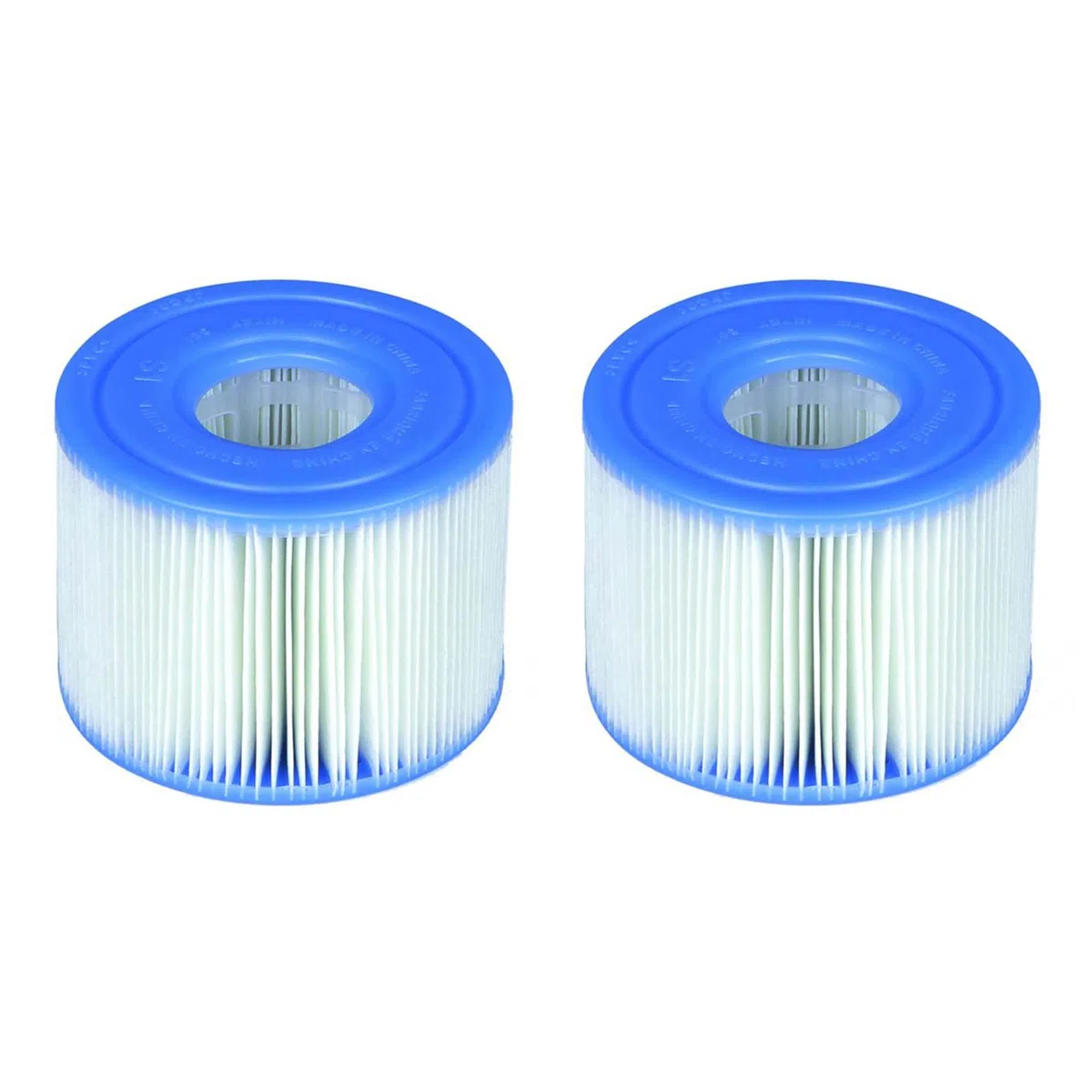Intex 29001E B00PUZW3N2 PureSpa Typ S1 Easy Set Pool Kartuschen (12 Filter) | 2, 1 Pack, blau