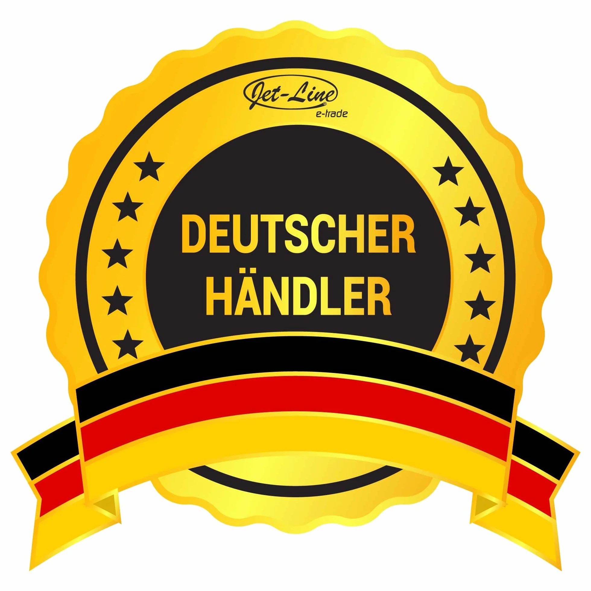Jet-Line Besprechungstisch Verona Konferenztisch 240 x 120 x 76 cm Schwarz mit Glasplatte aus Sicherheitsglas Kunstlederüberzug Edelstahl Gebürstet
