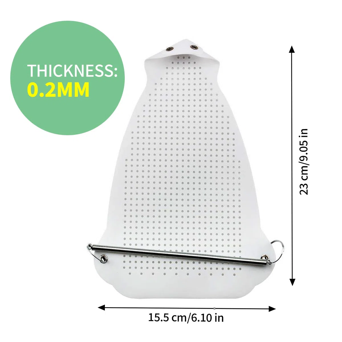 Iron Covers for Ironing, Electric Shoe Cover, Clothes Protector Accessory, Smooth Glide Sole Plate Shield, Heat Resistant Design, 1 Piece, Women, Wife, Friends, Mom, Adults 0.05cm/0.02 Inches,