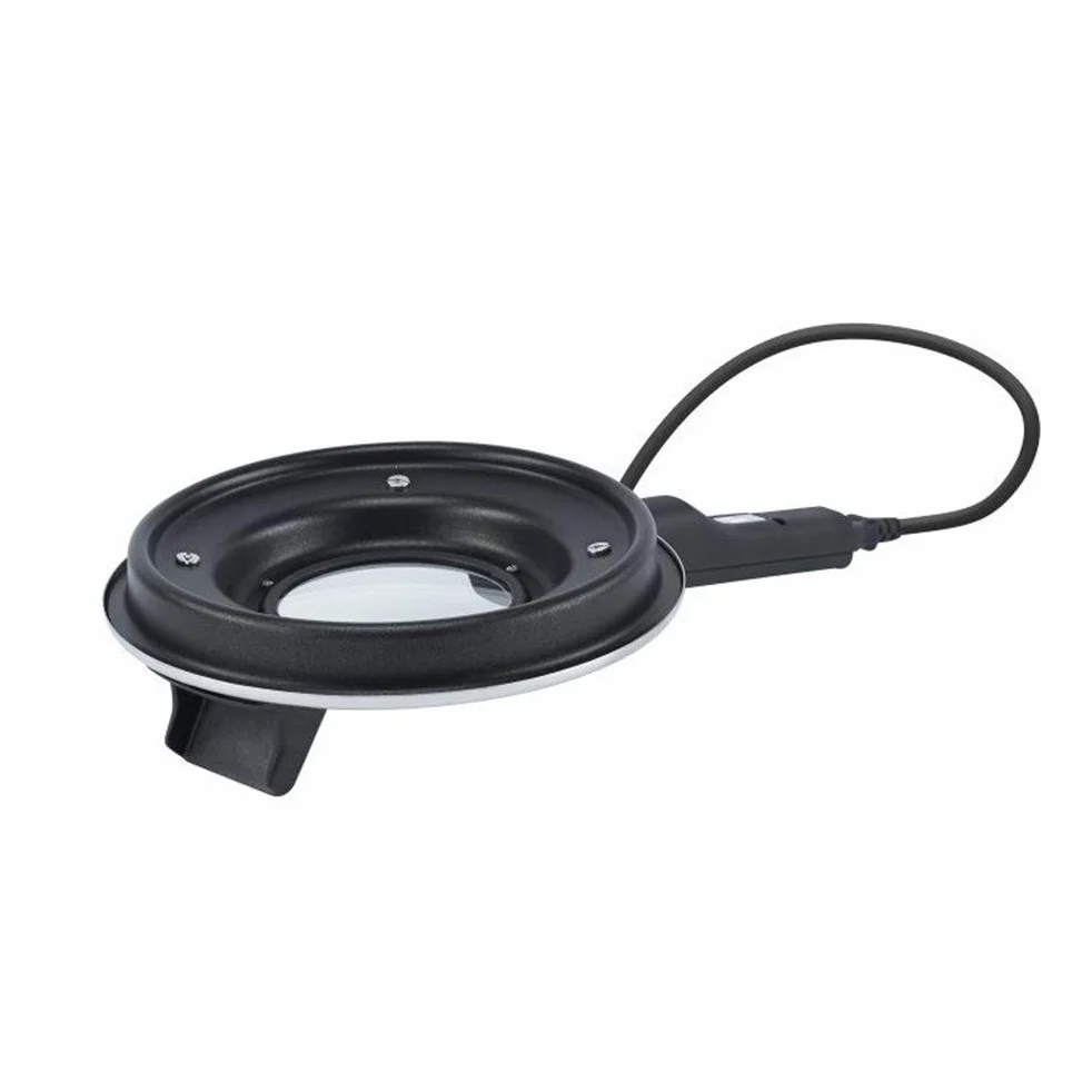 REMOSKA PRIMA Backtopf mit elektrischem Deckel | Backen von Fleisch, Brot und süßen Desserts | Multifunktionspfanne | Hergestellt im Tschechischen (2 l / 2 Personen / 400 W/Schwarz - Silber)