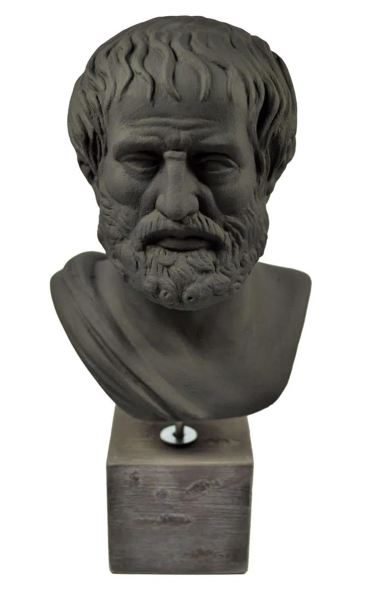Aristoteles-Skulptur, Antike, griechischer Philosoph, Statue, Büste