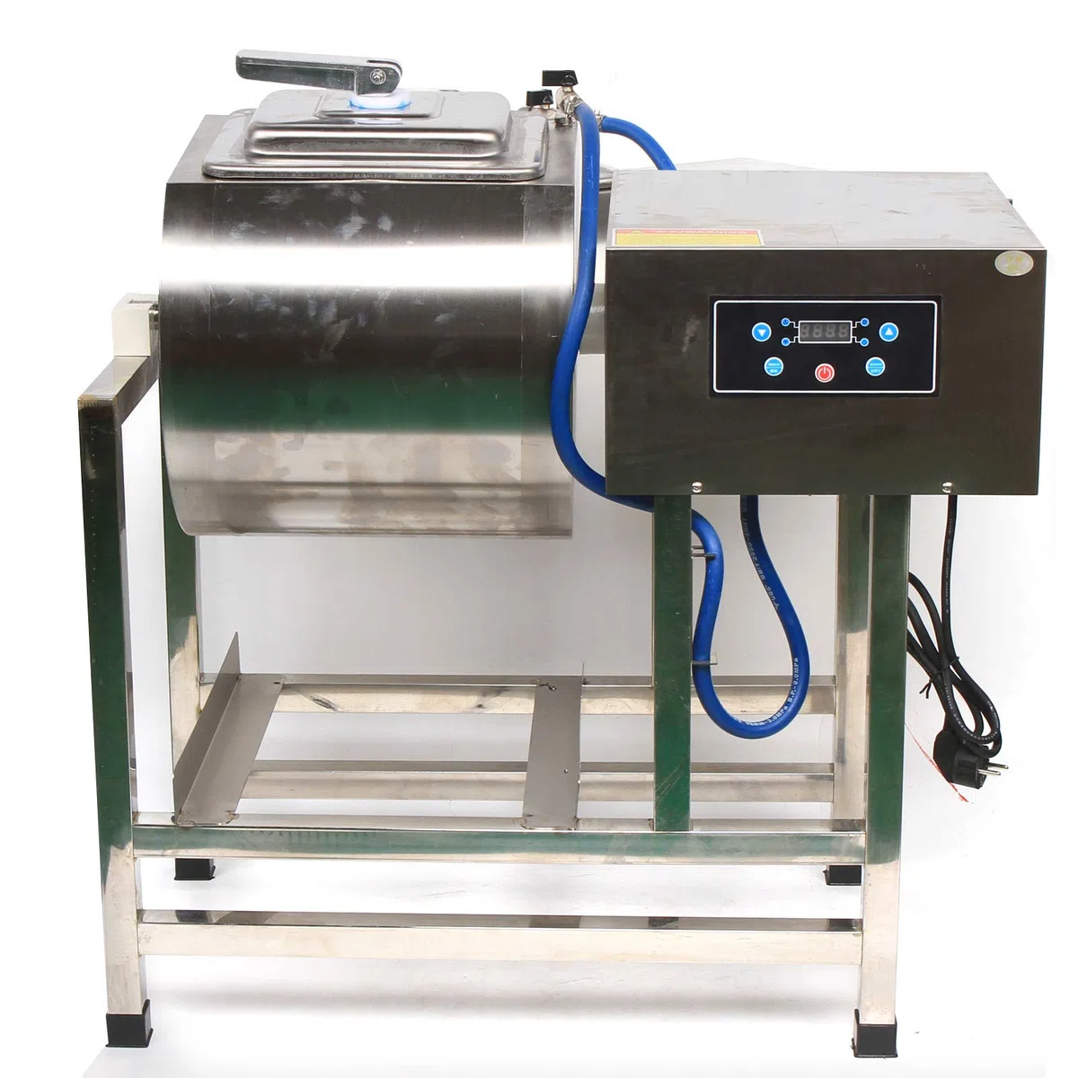 Elektrische Fleischmischer, 38L Elektrische Fleischsalzmaschine, 200W 220V Tischkutter Edelstahl Mischer, Computersteuerung, Fleischmischer Fleischerei