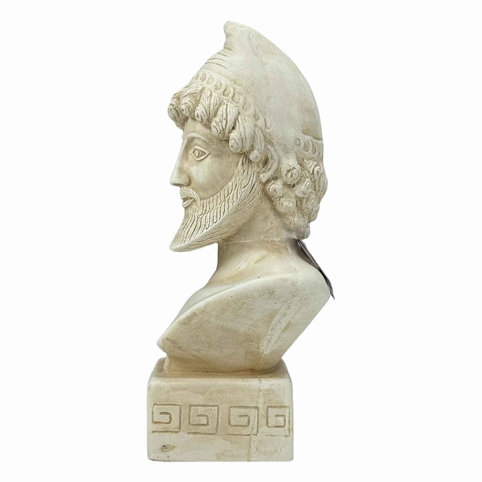 Odysseus Griechischer König von Ithaca Büste Trojan Kriegshelden Steinguss Statue Skulptur