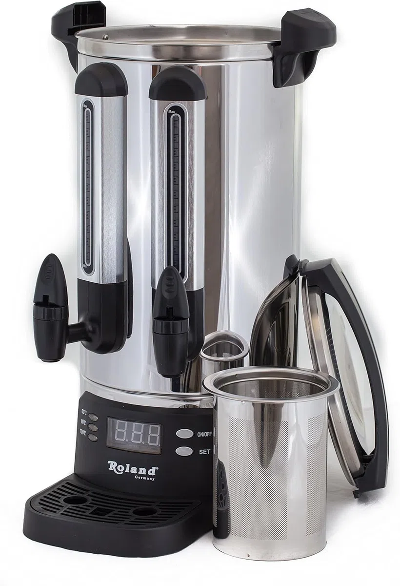 Roland Samowar 10L / 20L Teemaschine Teekocher Wasserkocher (20 Liter)
