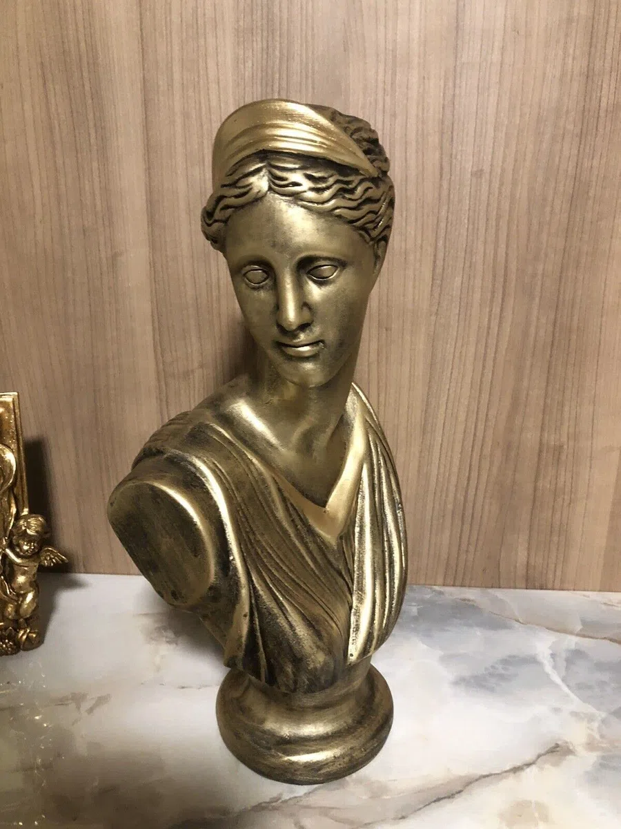 Schöne Büste Helena Skulptur H41 cm Shabby Antik Style Deko 110