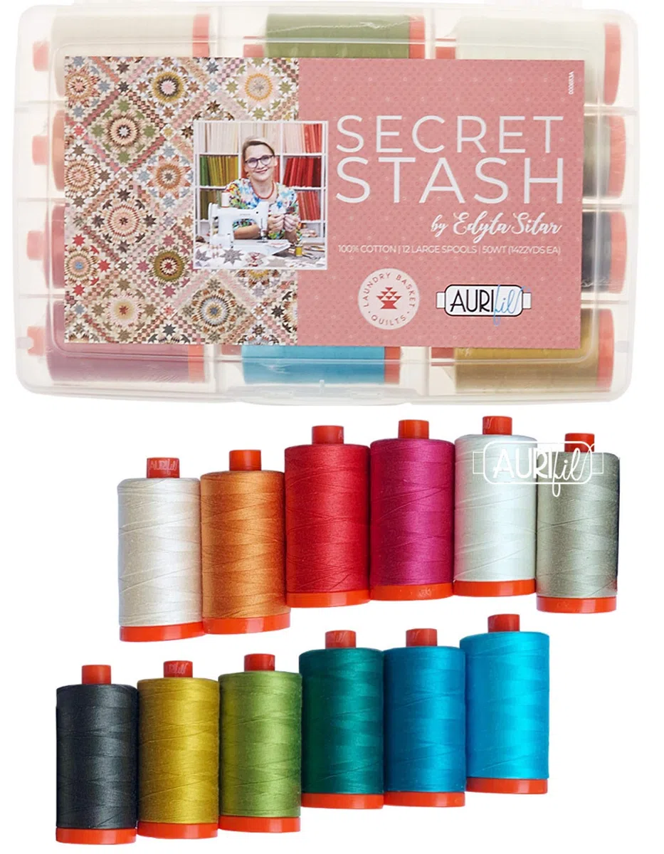 Aurifil Designer Thread Collection-Secret Stash By Edyta Sitar