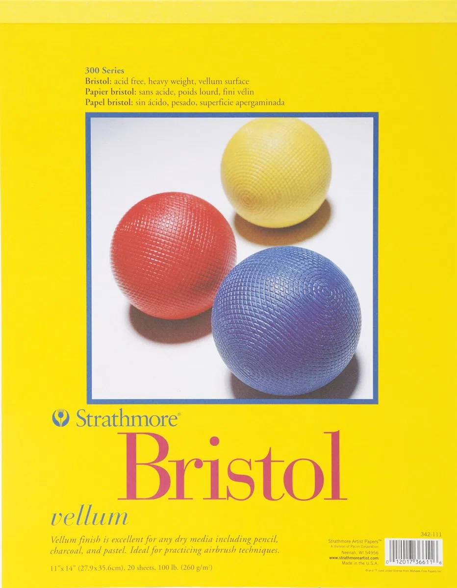 Strathmore 300 - Bristolpapier - Vellum - 28 cm x 35,5 cm
