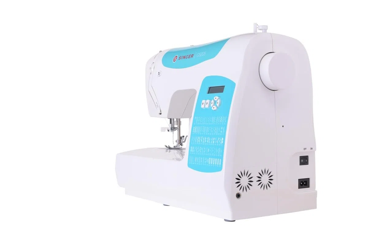 Singer C5205 Nähmaschine, weiß/blau