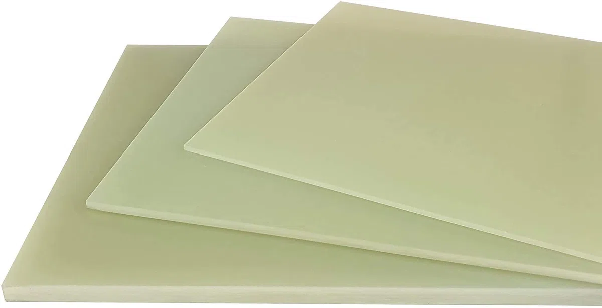 1,0 mm EP GC 202 entspricht FR4 GFK Platte Glashartgewebe grün Format ca. 1050 x 510 mm