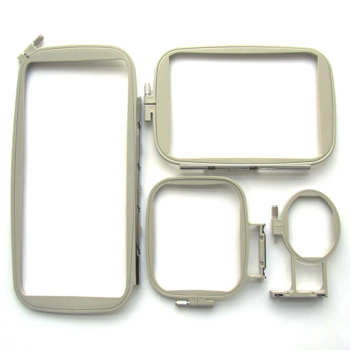 CKPSMS Marke - #Embroidery Hoop-4 Stickrahmen Kompatibel mit/Ersatz für Brother Marke Innovis F440E/ F540E/F480/F580/PE750/PE750D/PE770/PE780D/PE800/PC8200/PC8500 (Embroidery Hoop-4 1SET)