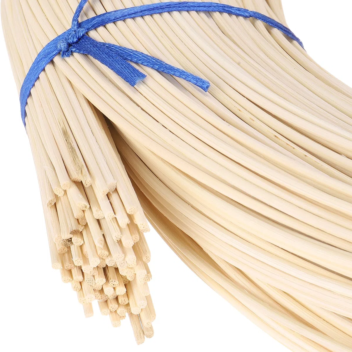 PATIKIL Rundes Reed-Spline 170,69 m x 2,5 mm, Rattan-Webrolle, Rattan-Reed-Spule für DIY-Möbelkorbweben, Flechtmaterial für Korbherstellung/Reparatur, Holz