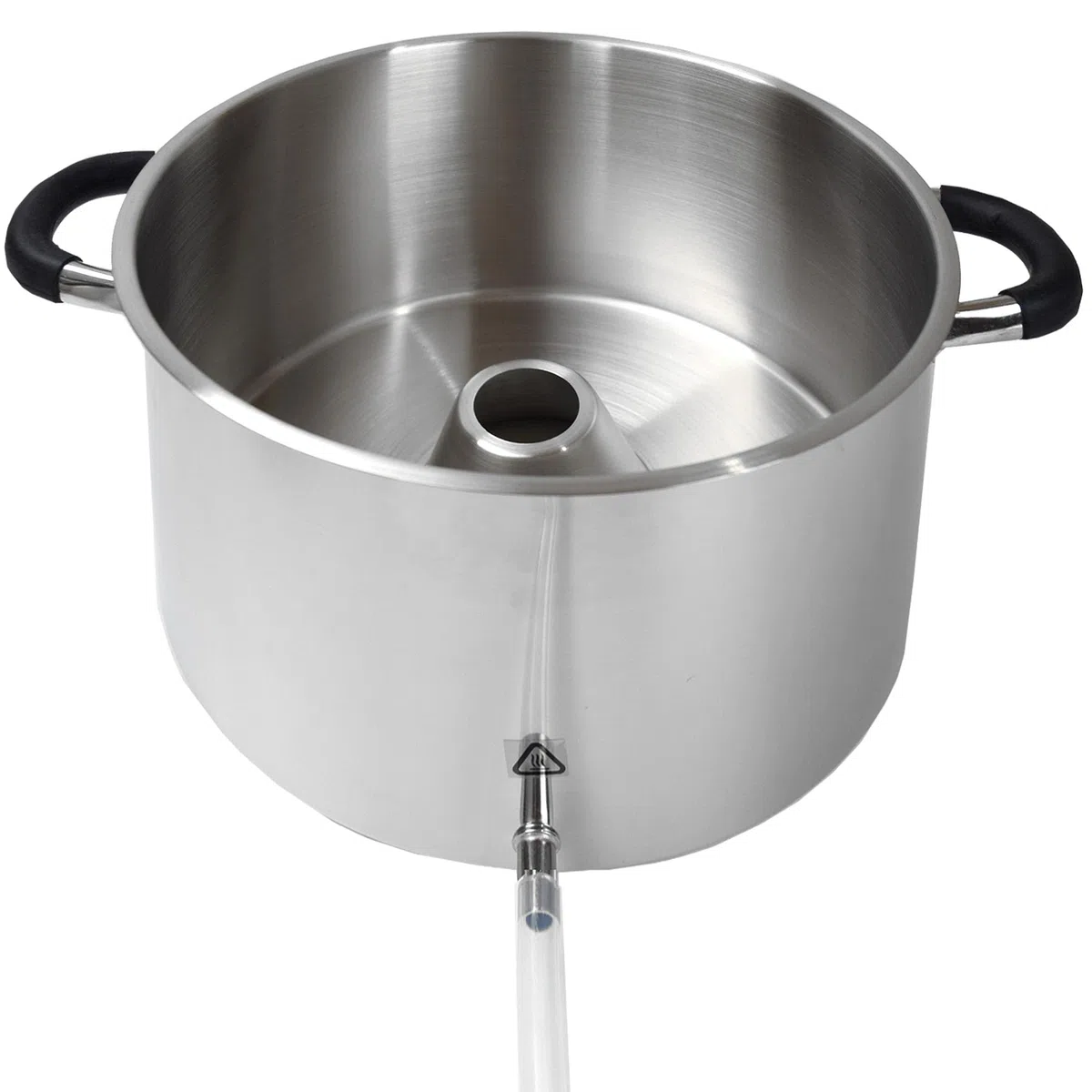 Syntrox Germany mobiler Dampfentsafter aus Edelstahl mit Glasdeckel 1500W 8.5L