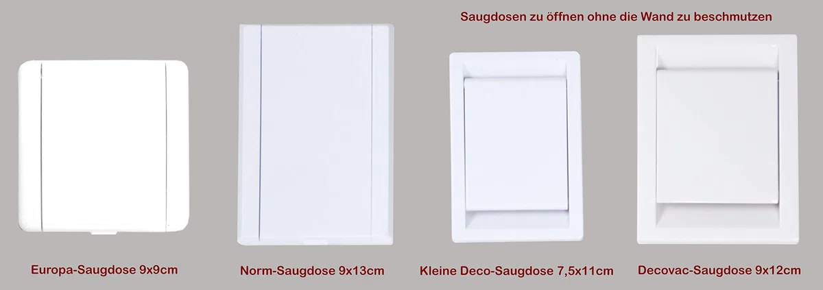 Genialvac Zentralstaubsauger - Set