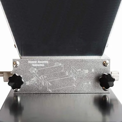 Brewferm Grain Gorilla Malzmühle mit einstellbaren Rollen aus Edelstahl - einfache und genaue Abstandsregulierung + für alle Arten von Schrot geeignet + Schroten wie EIN Profi Hobbybrauer