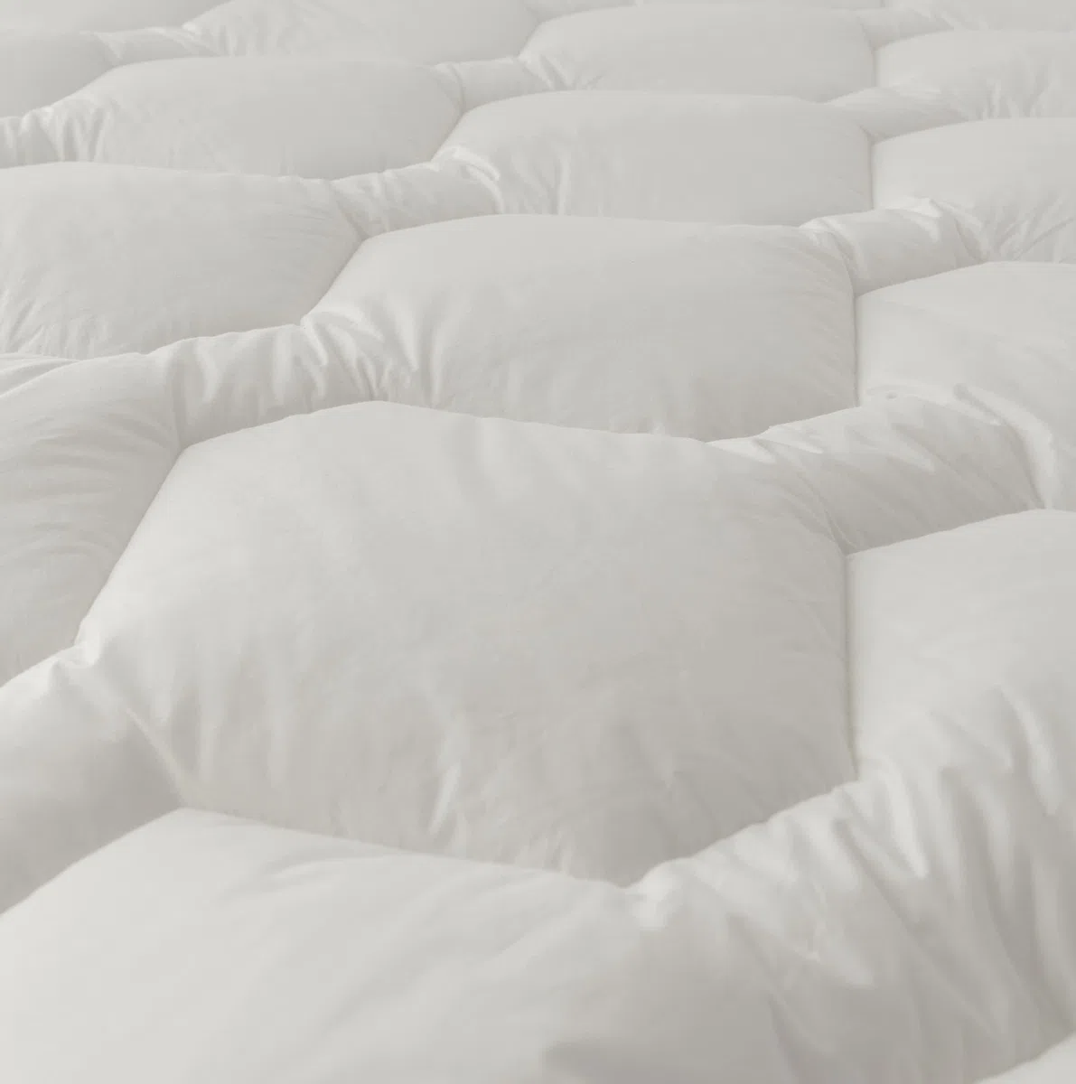 DODO Proneem Steppbett, Milbenschutz, weiß, 240 x 260 cm