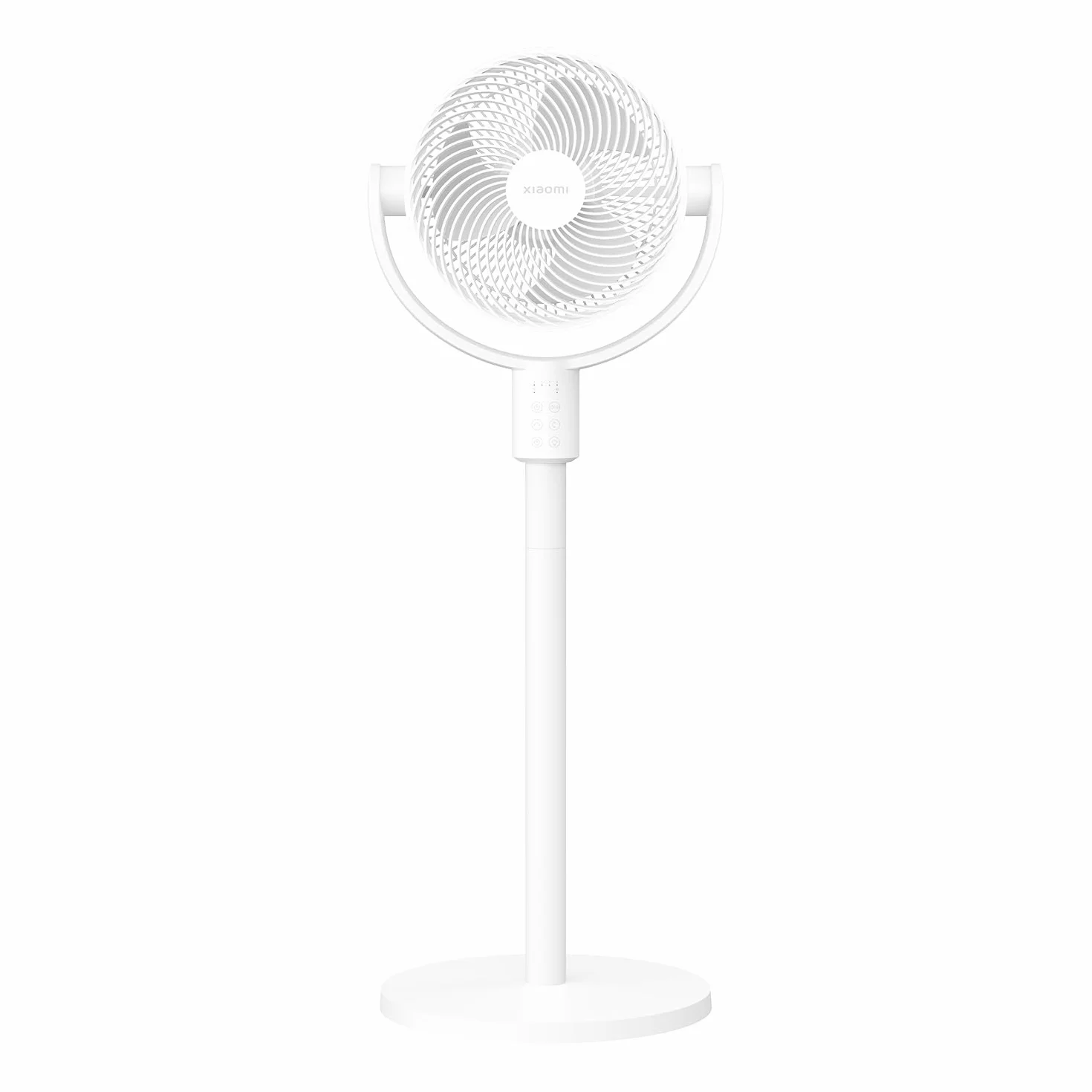 XIAOMI Smart Standing Air Circulation Fan 1440m³/h 3D-Luftverteilung 2-in-1 Ausziehbarer Standfuß 27,9dB(A) App-Steuerung Weiß