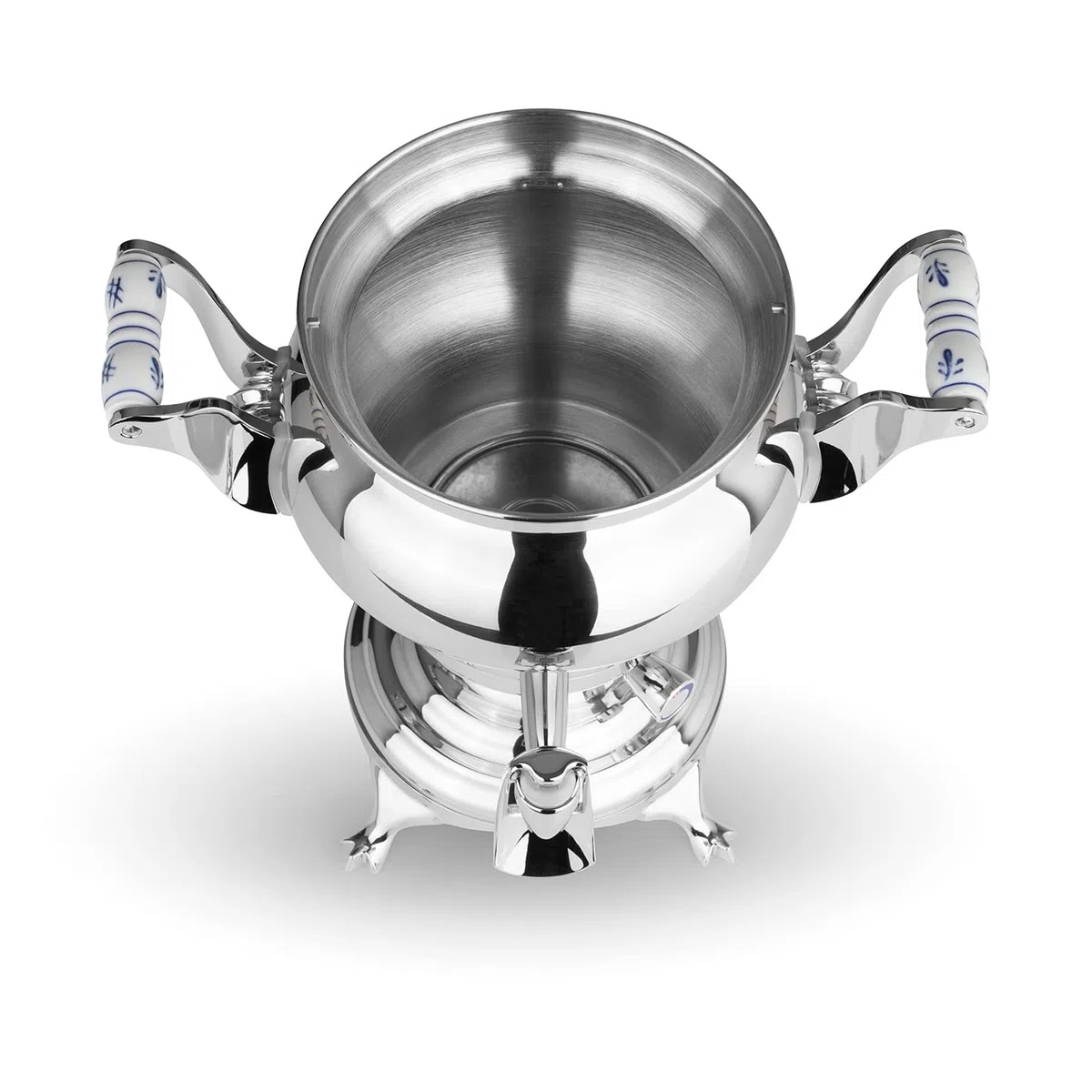 BEEM ODESSA + Samowar - 3 l | Edelstahl | Türkischer Teekocher elektrisch | 1800 W| 1 l Edelstahl-Teekanne mit Sieb | 3 l Wasserkocher | NEU: Dispenser mit Einhand-Bedienung