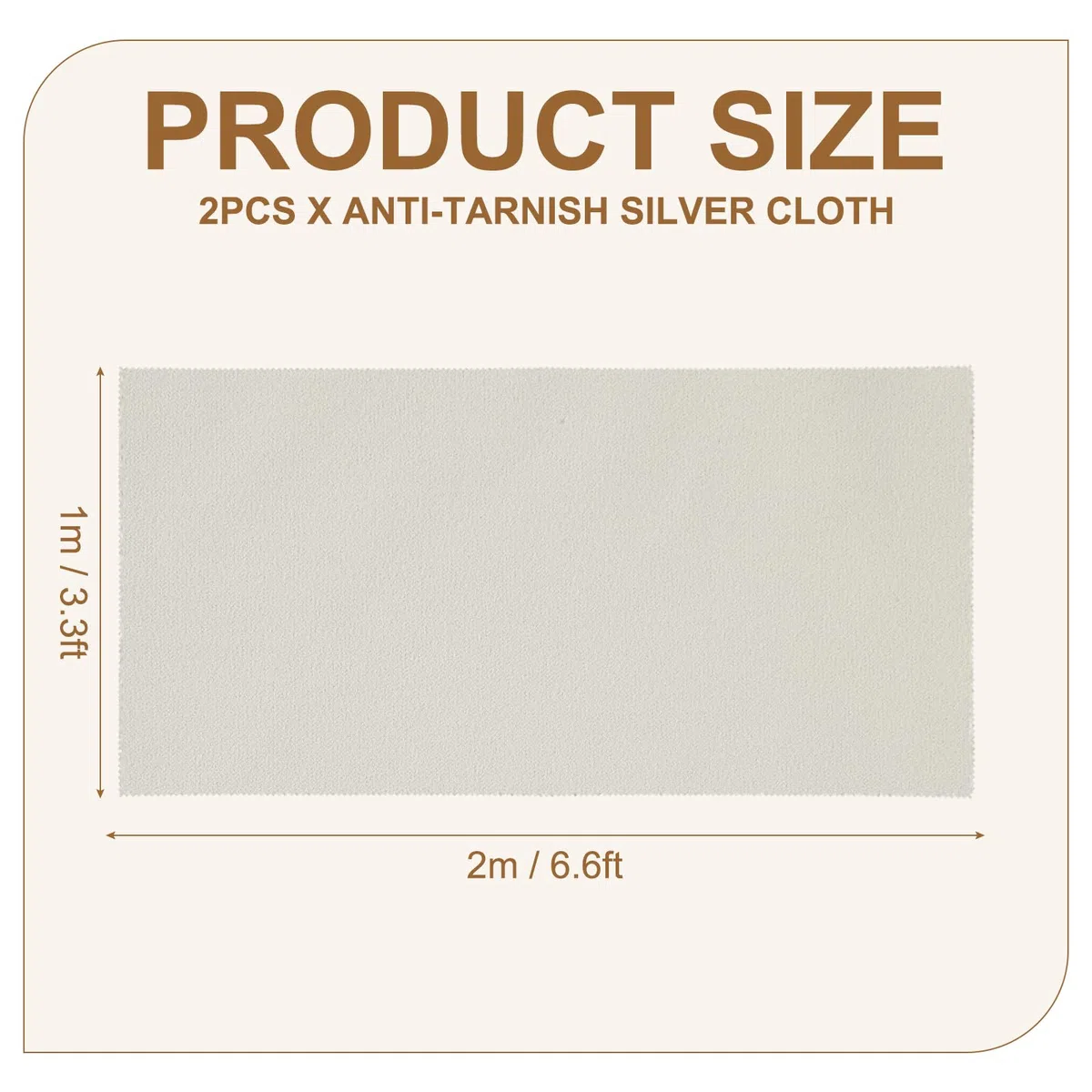 QUARKZMAN 2 Stück Anti-Anlauf Silbertücher 2m x 1m Schmuckaufbewahrung Poliertuch Für Silberbesteck Schmuck DIY Projekt Grau