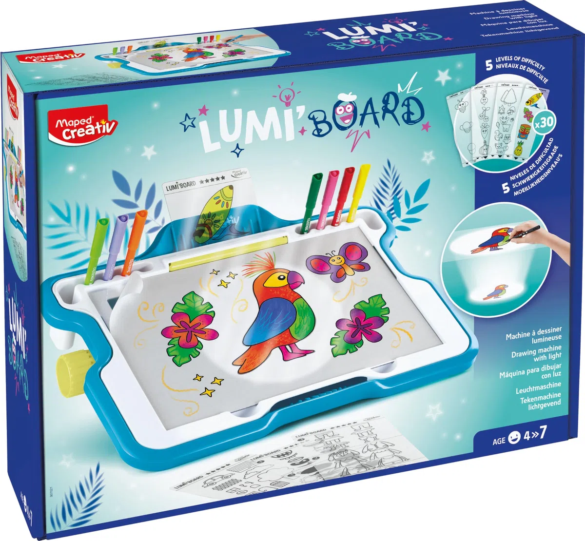 Maped 907021 CREATIV - Lichttisch, Lichtmaschine LUMI'BOARD, 1 Stück (1er Pack)