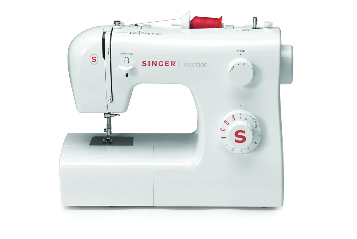 Singer Tradition 2250, Edelstahl, Weiß, 43 x 22 x 35,2 cm 6 Kg