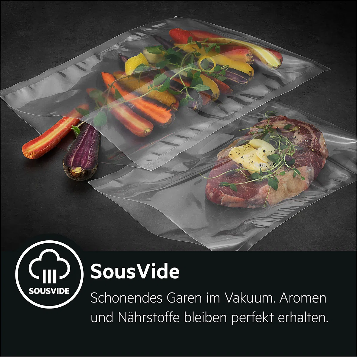 AEG BSE79228BM Dampfbackofen / Serie 9000 mit SteamPro / Dampfreinigung / Kerntemperatursensor / Touch-Bedienung / Grill / Display mit Uhr / Kindersicherung / A++ / Edelstahl mit Antifingerprint