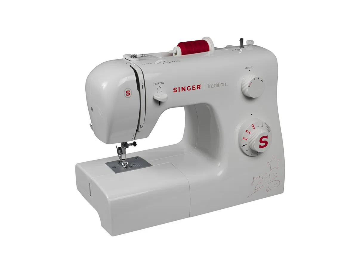 Singer Tradition 2250, Edelstahl, Weiß, 43 x 22 x 35,2 cm 6 Kg