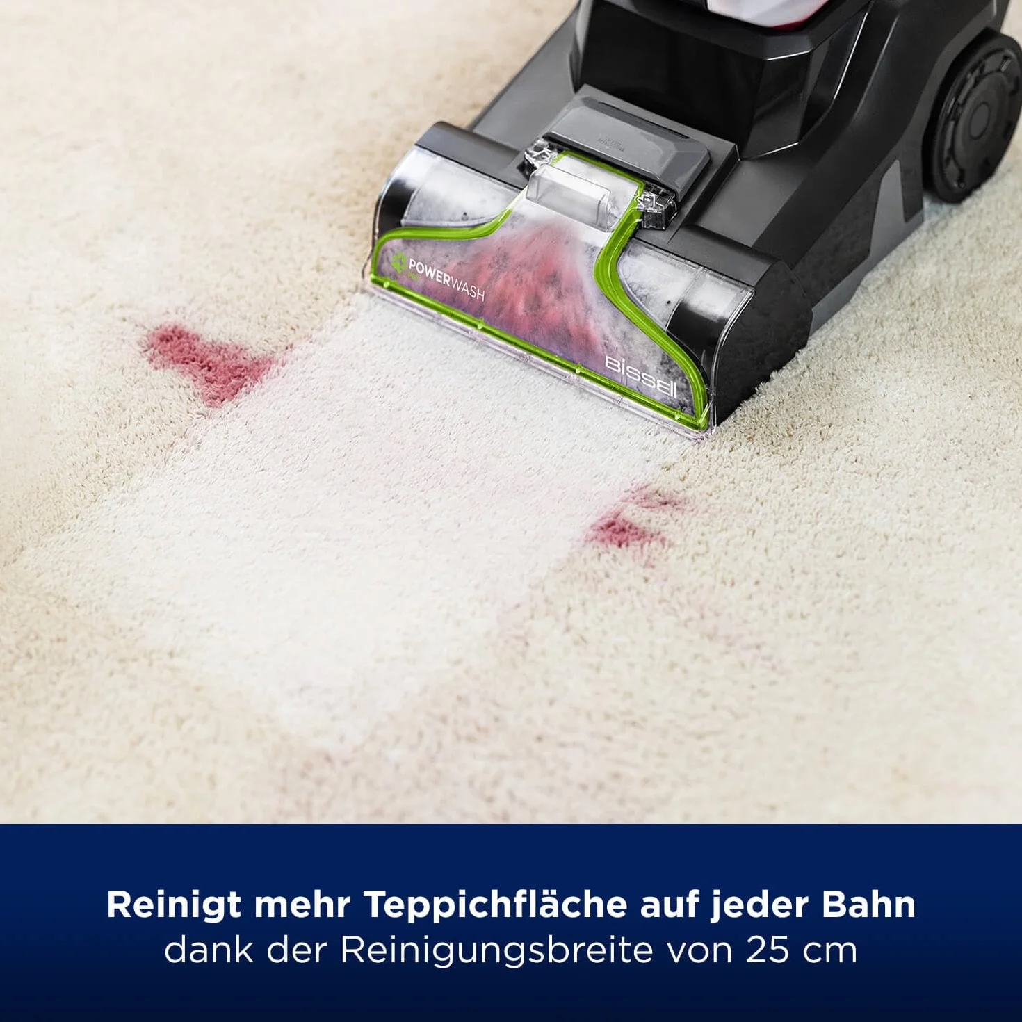 BISSELL PowerWash Pet Teppichreiniger Nasssauger, Teppich Reinigungsgerät für Gründliche Teppichreinigung, Polsterreinigungsgerät Entwickelt für Haustierhalter, Leistungsstarker 600W Motor, 3878N