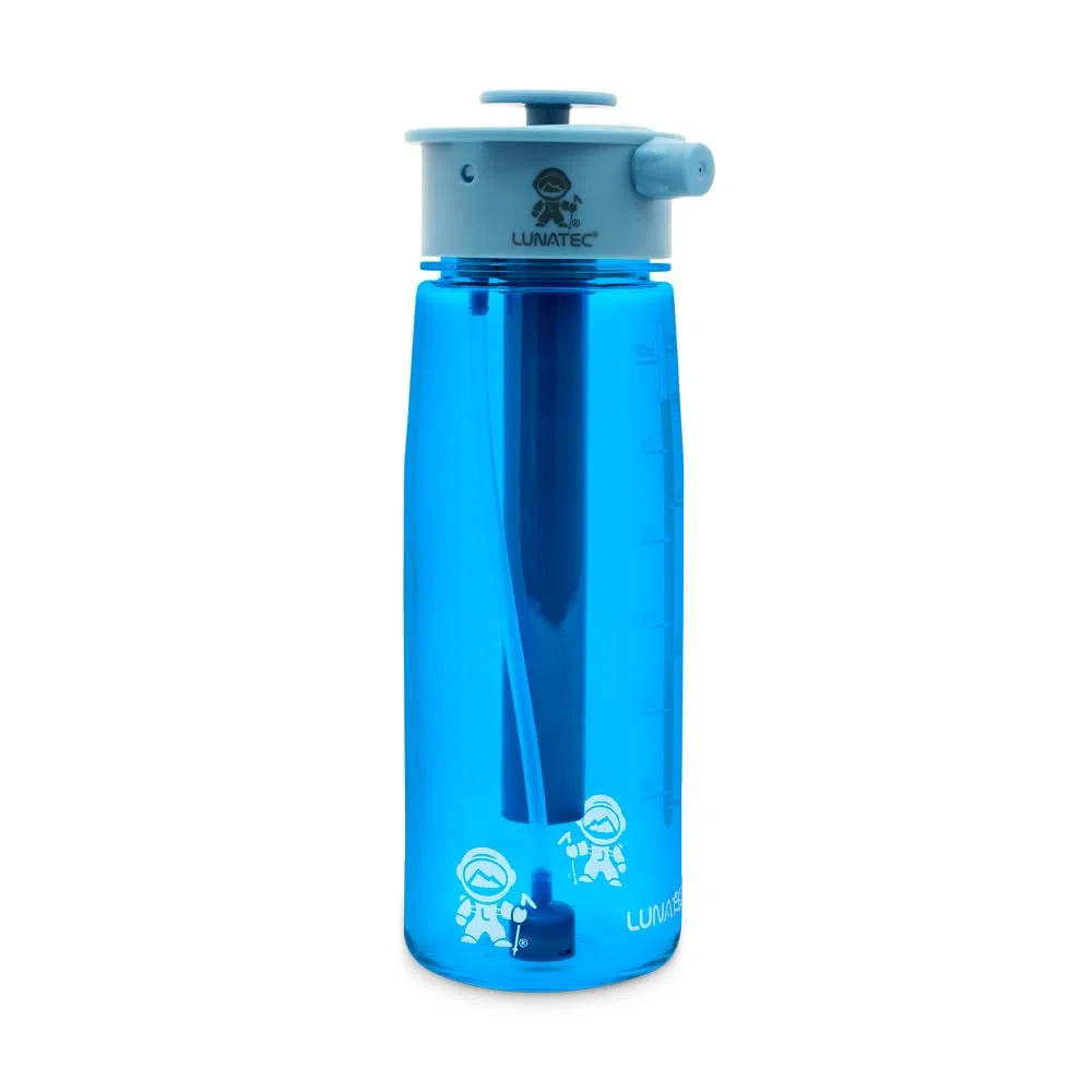 Lunatec Hydration Spray Wasserflasche. 3 Drucksprühmuster – Nebel, Strahl und Dusche – zum Reinigen, Kühlen und Trinken.