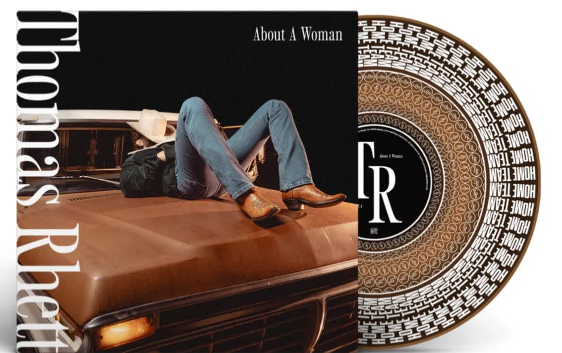 Braune "Zoetrop"-Bilderscheibe, Vinyl, limitierte Auflage. Thomas Rhett