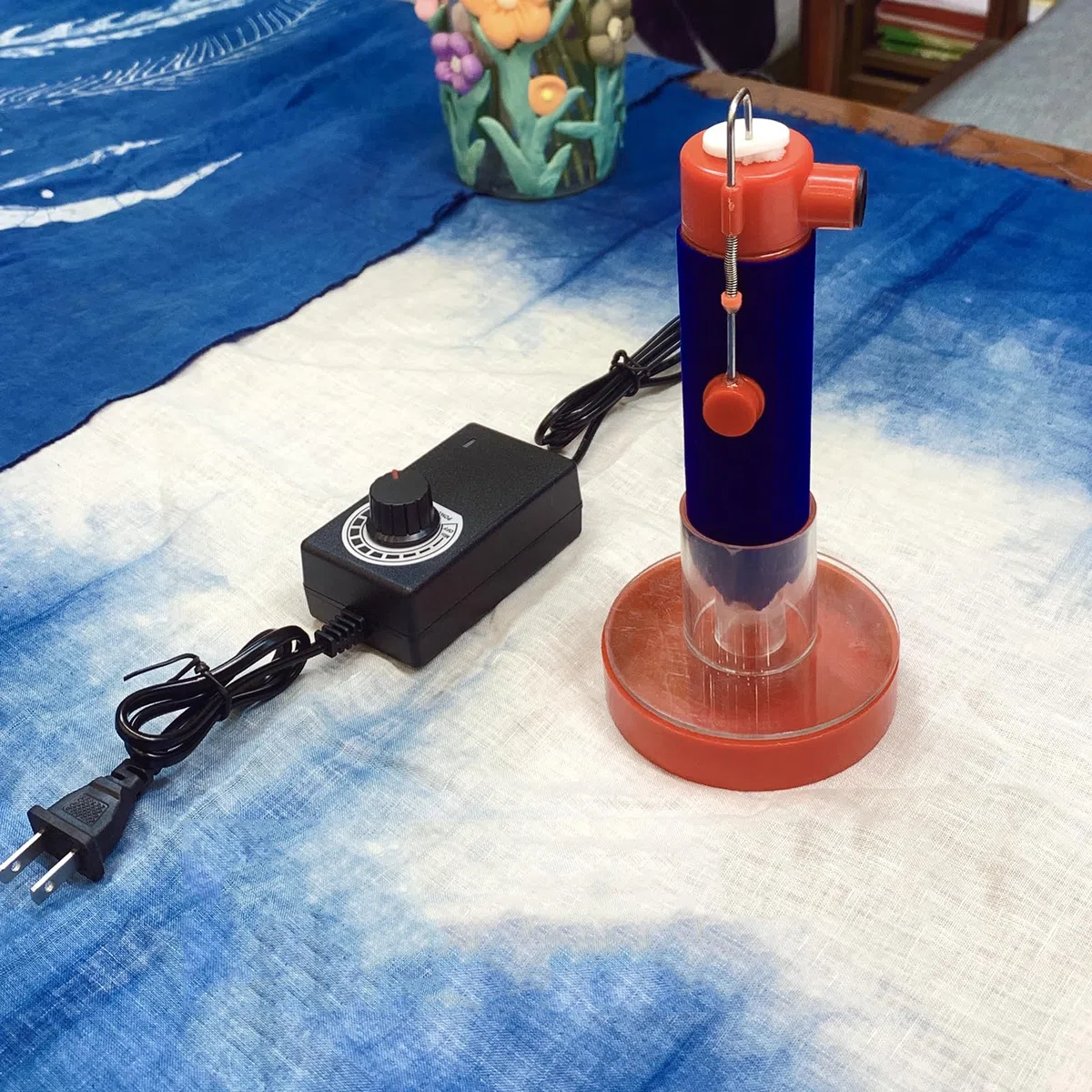Elektrischer Kistka-Wachsstift für Batikdruck und Pysanky-Kunst, vielseitiges Zeichenwerkzeug für Stoff-, Ton- und Bastelprojekte