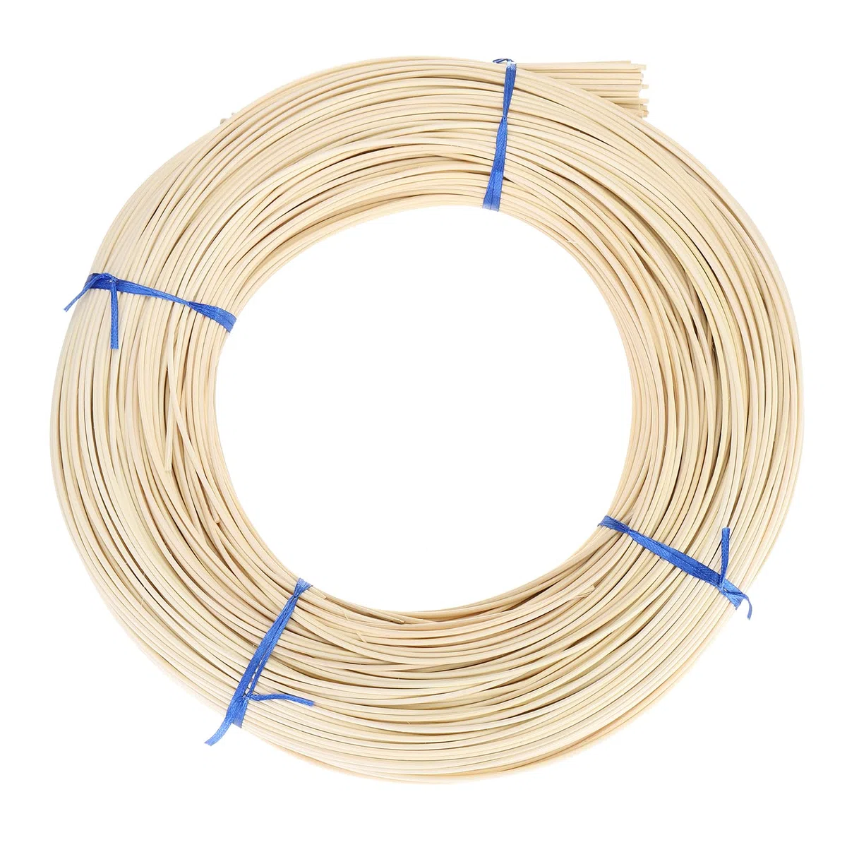 PATIKIL Rundes Reed-Spline 170,69 m x 2,5 mm, Rattan-Webrolle, Rattan-Reed-Spule für DIY-Möbelkorbweben, Flechtmaterial für Korbherstellung/Reparatur, Holz